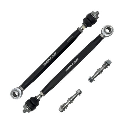 Front Xtreme Heavy Duty Tie Rod Race Spec Black 18-24 Polaris Ranger 1000/900 Demon Powersports