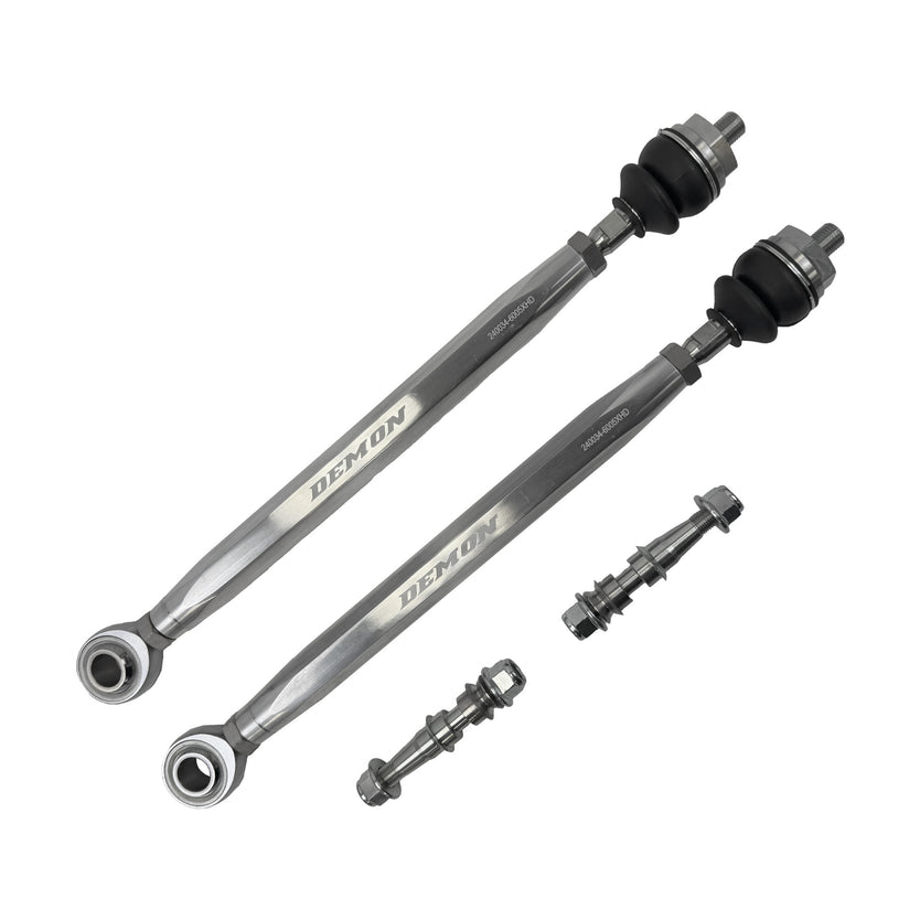 PATD-6005XHD-N-HVVF Front Xtreme Heavy Duty Tie Rod Race Spec Raw 18-24 Polaris Ranger 1000/900 Demon Powersports - الصورة 1