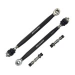 Front Xtreme Heavy Duty ذراع دركسون (Tie Rod) Racing Spec Black 16-24 Yamaha YXZ 1000R، Wolverine RMAX2/RMAX4 Demon Powersports