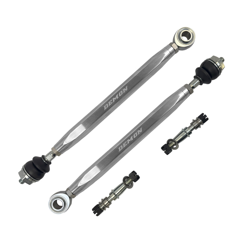 PATD-8003XHD-N-HVVF Front Xtreme Heavy Duty Tie Rod Race Spec Raw 16-24 Yamaha YXZ 1000R, Wolverine RMAX2/RMAX4 Demon Powersports - الصورة 1