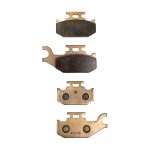 Demon Sintered Brake Pads Rear Left Each 02-06 Bombardier 07-15 Can-Am Demon Powersports