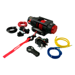 Universal ATV/UTV ونش (Winch) 3500 Lbs متوافق مع نمط البراغي التثبيت البالغ طوله 4.87 بوصة Demon Powersports