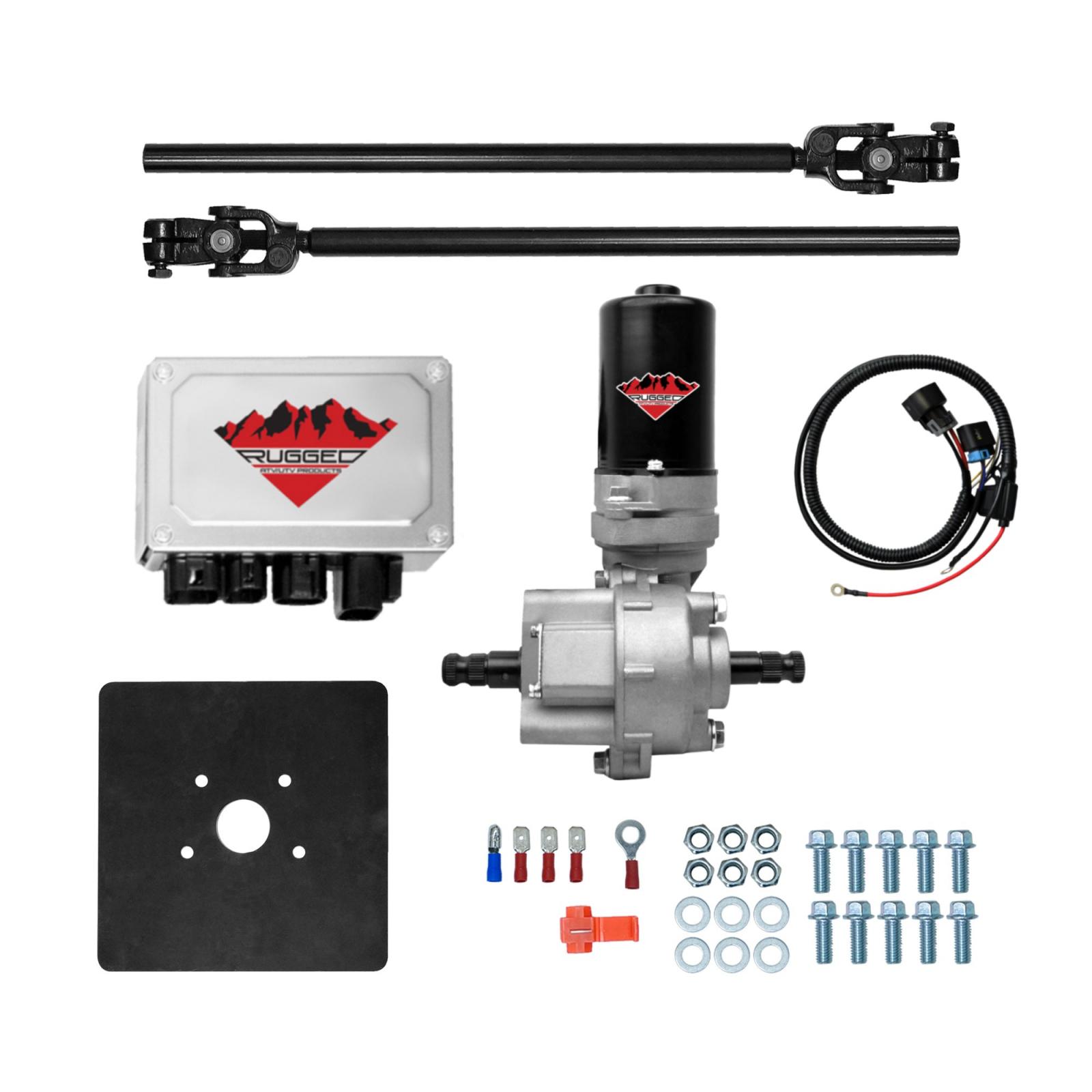 PEPS-9001-HVVF Rugged Electric Power Steering Kit OE Replacement Front Each Universal ATV 220W Motor Capacity Demon Powersports - Image 1