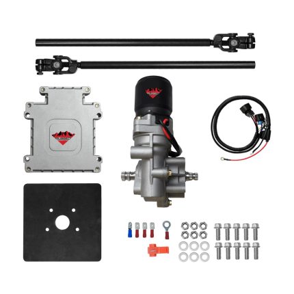 Rugged Electric Power Steering Kit OE Replacement Front Each Universal ATV 400W Motor Capacity Demon Powersports