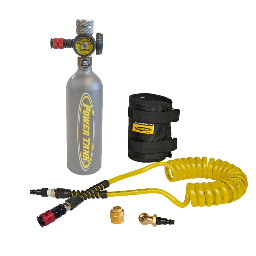 PS01-3100-MBK-C-GNJC Sidearm CO2 Kit Power Tank Bottle Not Inlcuded 160 psi COMP Regulator Power Tank - Image 1