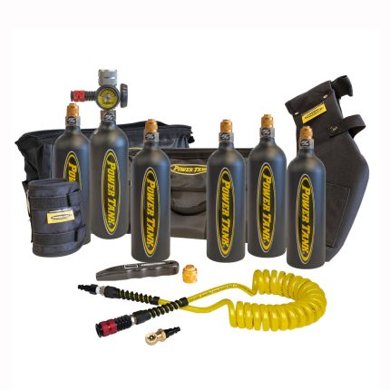 Workman Package C Power Shot Sidearm 20 Oz CO2 Power Tank 400 PSI PRO Series Power Tank