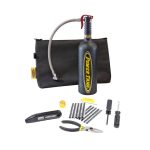 All-in-One Tire Repair Kit with Mini Power Tank CO2 Air Source Pro Series Tire Repair Kit Power Tank