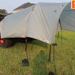 Tailgate Tent Extension For Wranglers and Broncos Gray Trail Gear Oasis