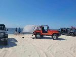 ⁦TailgateTent, Rain Cover, Awning For All Jeep Wranglers Gray Trail Gear Oasis⁩ - الصورة ⁦4⁩