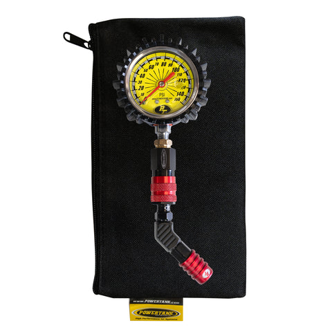 TPG-1150-GNJC Tier Pressure Gauge 150A RED 0150 Liquid Analog Power Tank - Image 1