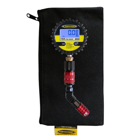 TPG-2150-GNJC Tire Pressure Gauge 150D RED 5150 BackLit Digital Power Tank - الصورة 1