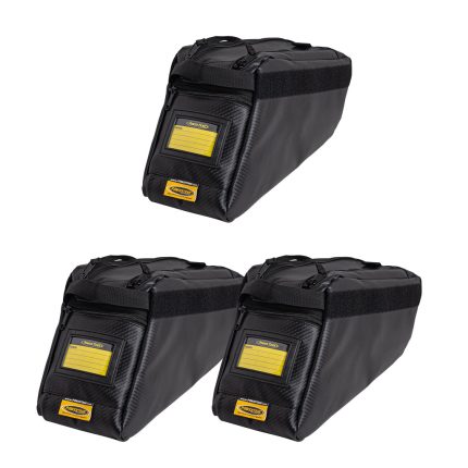Under Seat Storage Kit 3x Cliffhanger Bag Power Tank