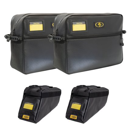 Under Seat Storage Kit 2x Pritchett Bag, 2x Cliffhanger Bag Power Tank