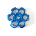 Aluminum Tank Knob Six Shooter Tahoe Blue Power Tank