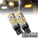 ⁦ORACLE Lighting 7443-CK Switchback LED Can-Bus Bulbs (Pair)⁩ - الصورة ⁦2⁩